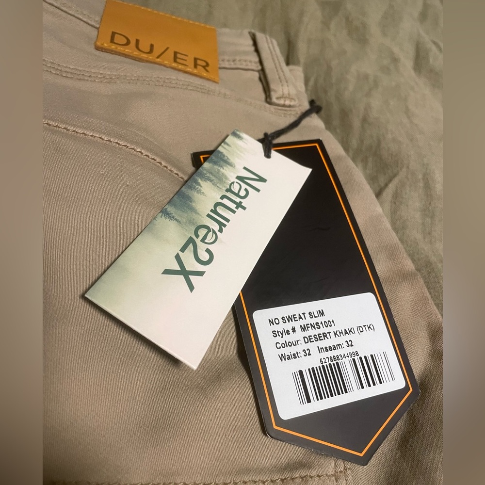 DU/ER No Sweat Slim Pants